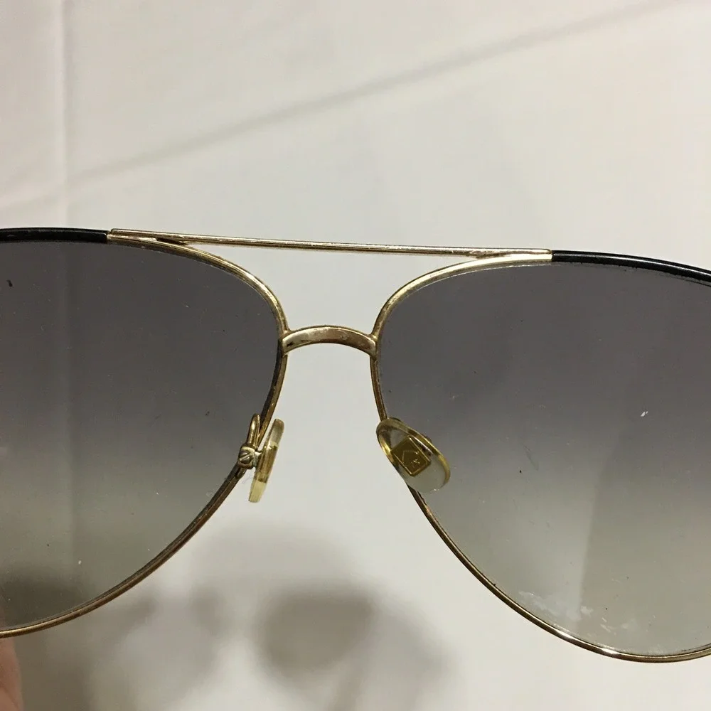 Kate Spade Amarissa/S Gold Aviator Sunglasses Gold Frame RHLDX 59-12-135